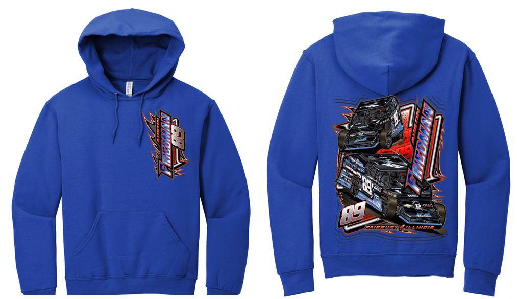 2024 Austin Friedman Hoodie (Blue)