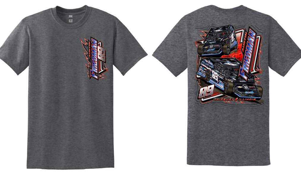 2024 Austin Friedman Short Sleeve T-Shirt (Gray)