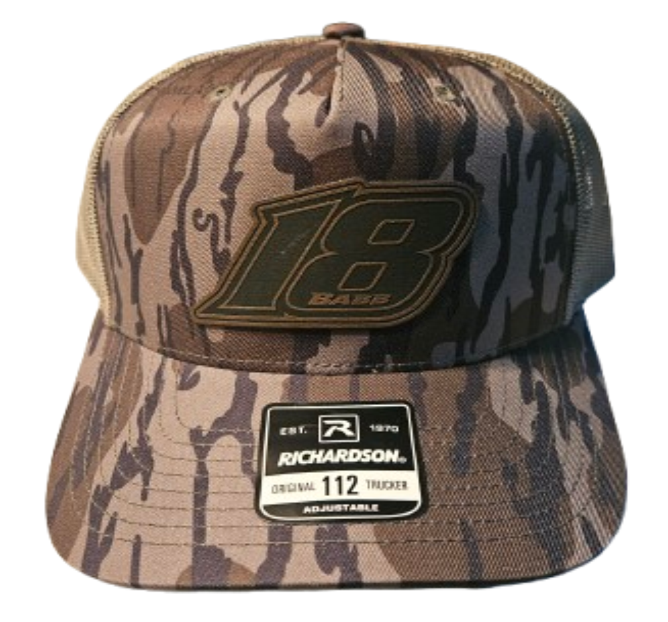 Shannon Babb Snap Back Leather Patch Hat (Bottomland)