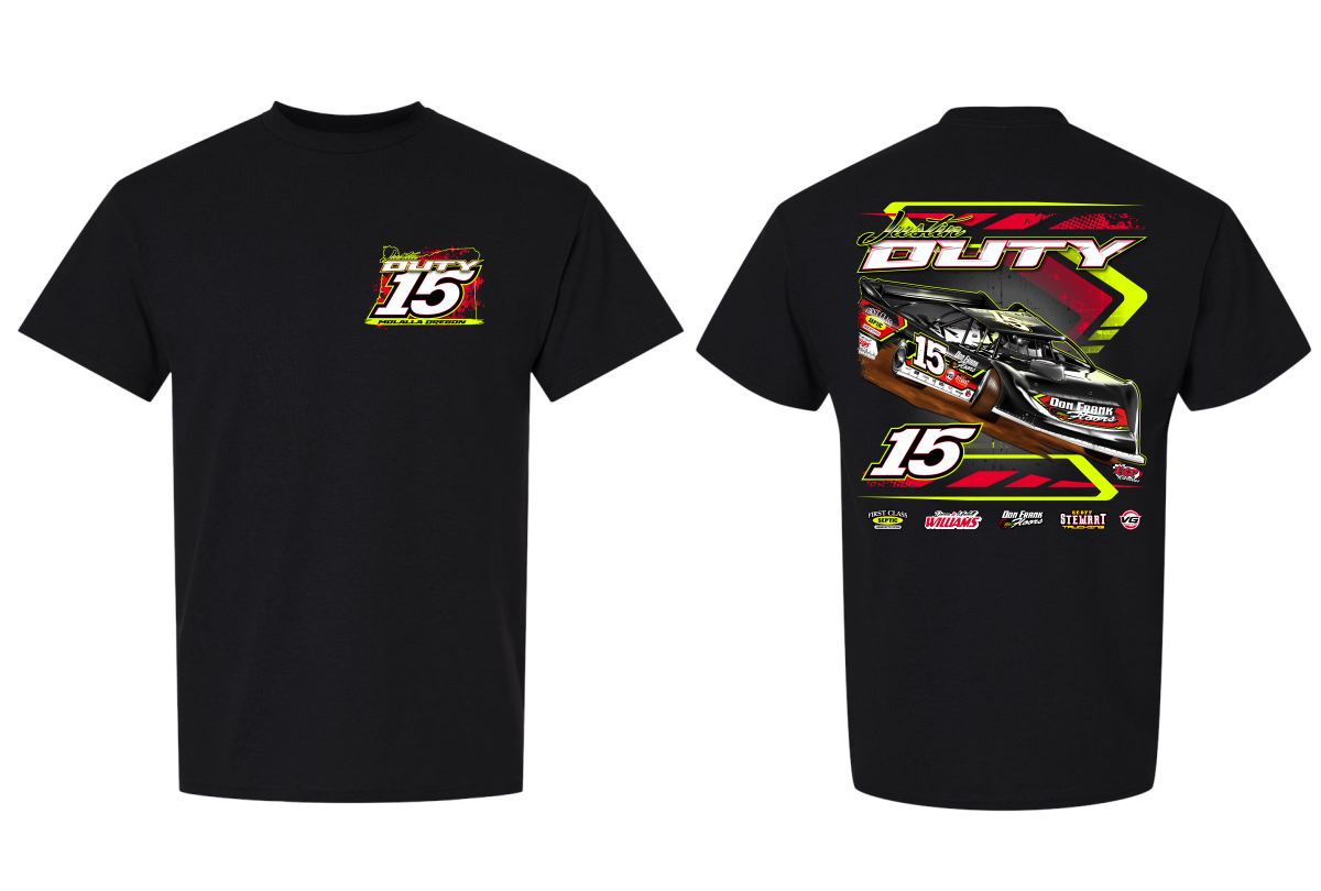 Justin Duty 2026 T -Shirt (Black)