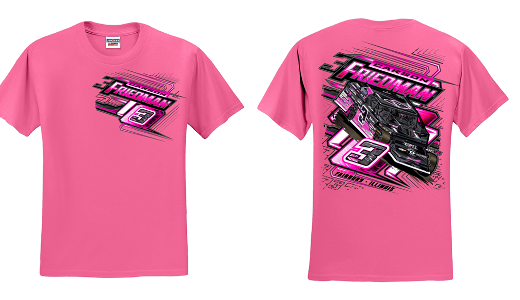 2024 Carson Friedman Short Sleeve T-Shirt (Pink)