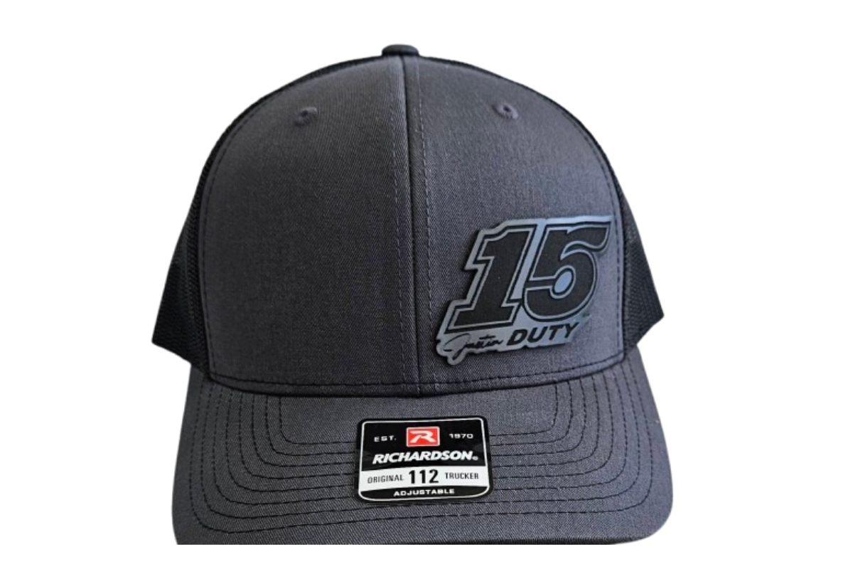 Justin Duty 2026 Hat (Charcoal/ Black)