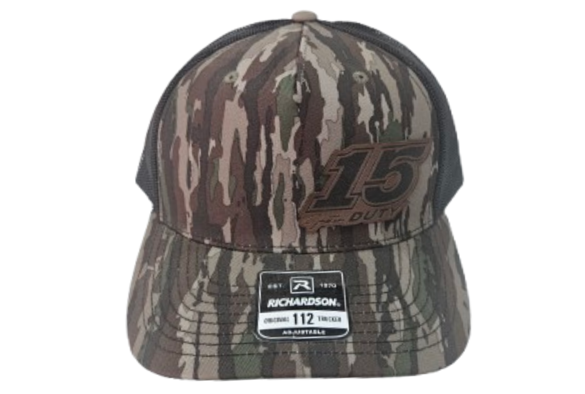 Justin Duty 2026 Hat (Camo Front / Black Back)