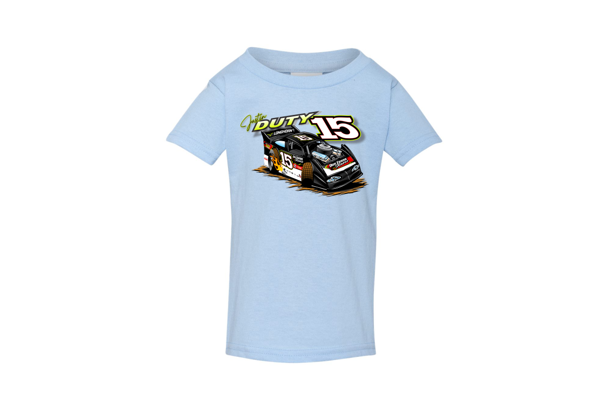 Justin Duty 2026 Toddler T -Shirt (Light Blue)