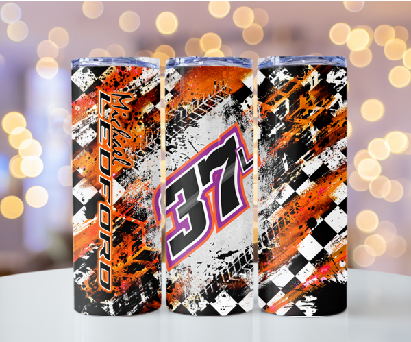 Michael Ledford 2024 Orange 20oz Tumbler