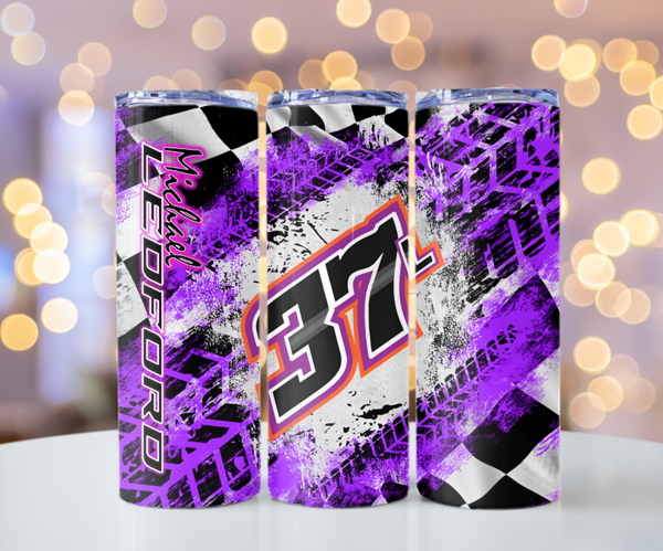 Michael Ledford 2024 Purple 20oz Tumbler