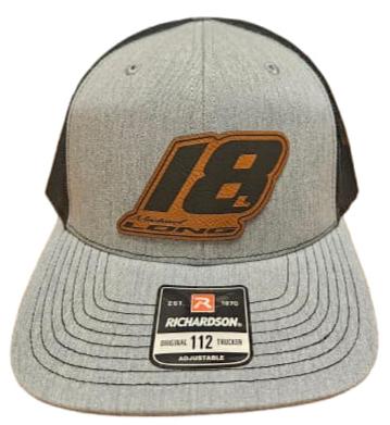Michael Long Snap Back Hat (Black & Gray)