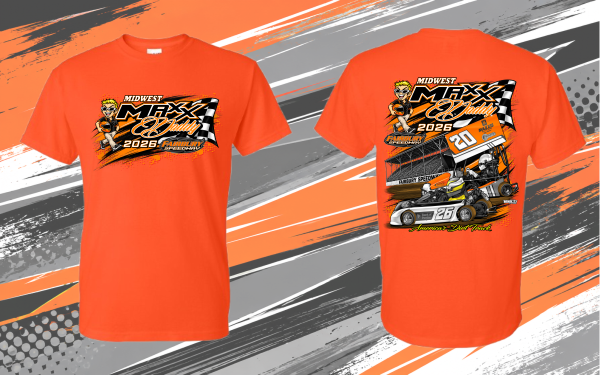Pre Order 2026 Midwest Maxx Daddy T-Shirt (Orange)