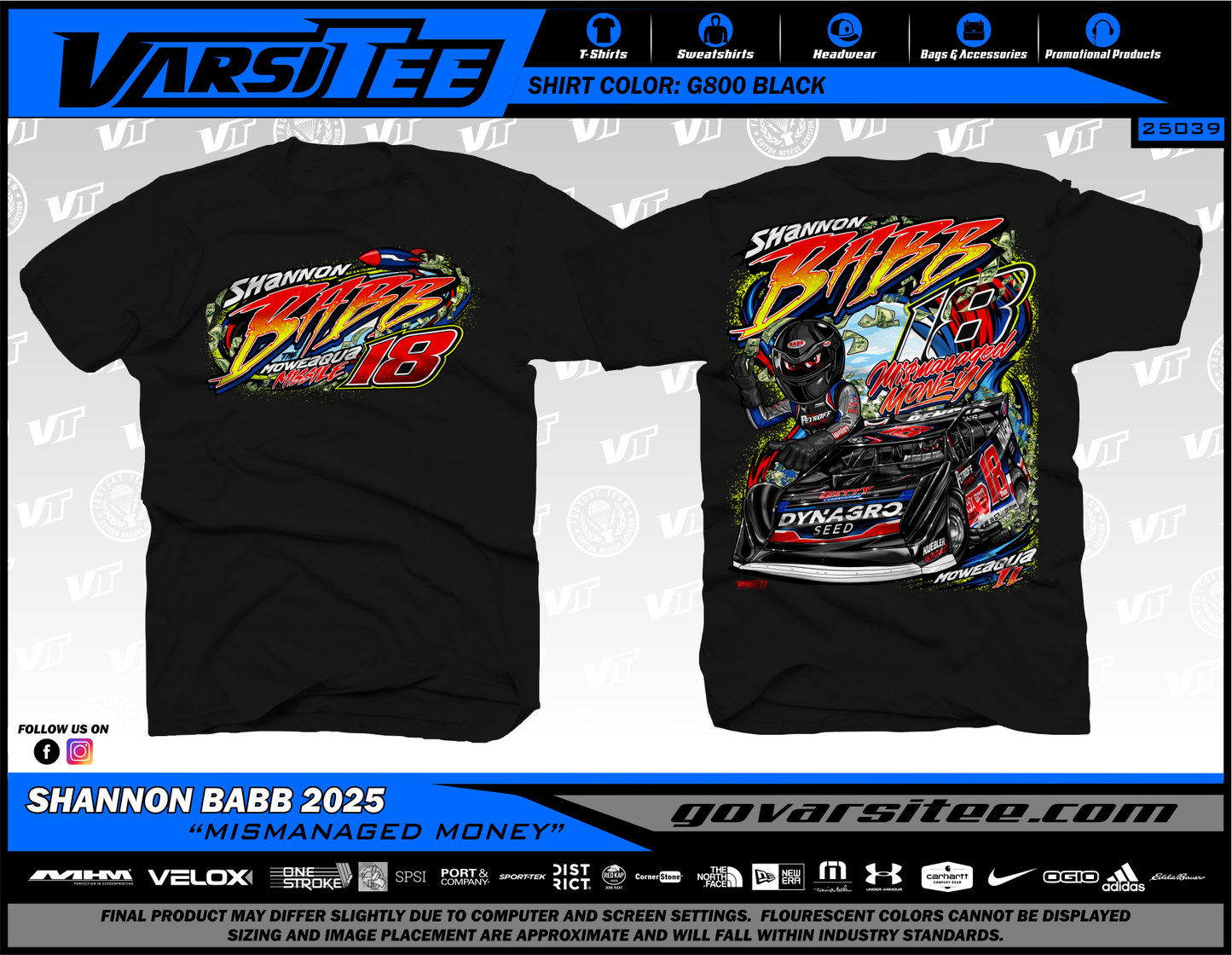 2025 Shannon Babb "Mismanaged Money (Black)