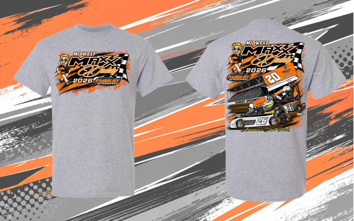 Pre Order 2026 Midwest Maxx Daddy T-Shirt (Sport Gray)
