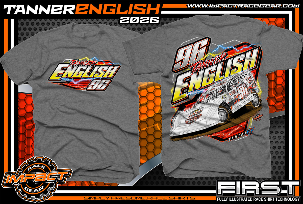 Tanner English 2026 T -Shirt (Graphite Heather)