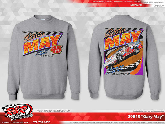 Gary May Vintage Reproduction Crewneck Sweatshirt (Sport Gray)