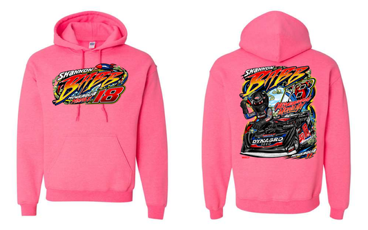 2025 Shannon Babb "Mismanaged Money (Safety Pink Hoodie)