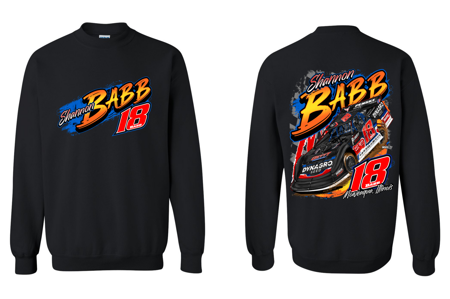 2025 Shannon Babb Crew Neck Sweat Shirt v1 (Black)