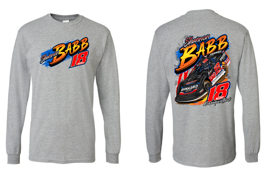 2025 Shannon Babb Long Sleeve T Shirt v1 (Sport Gray)