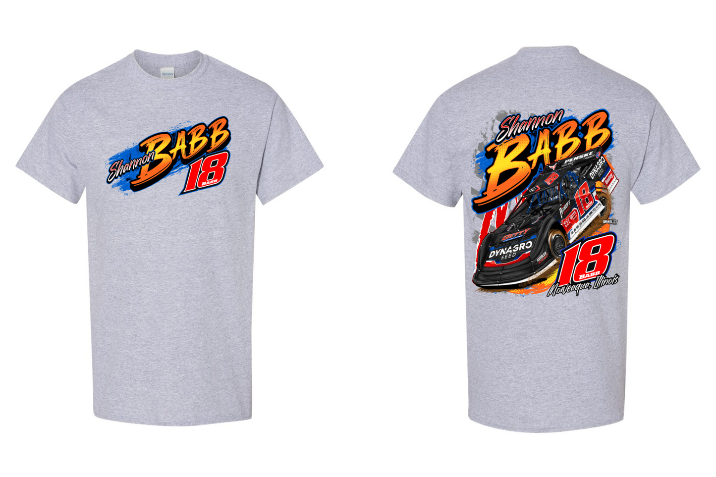 2025 Shannon Babb Short Sleeve T Shirt v1 (Sport Gray)