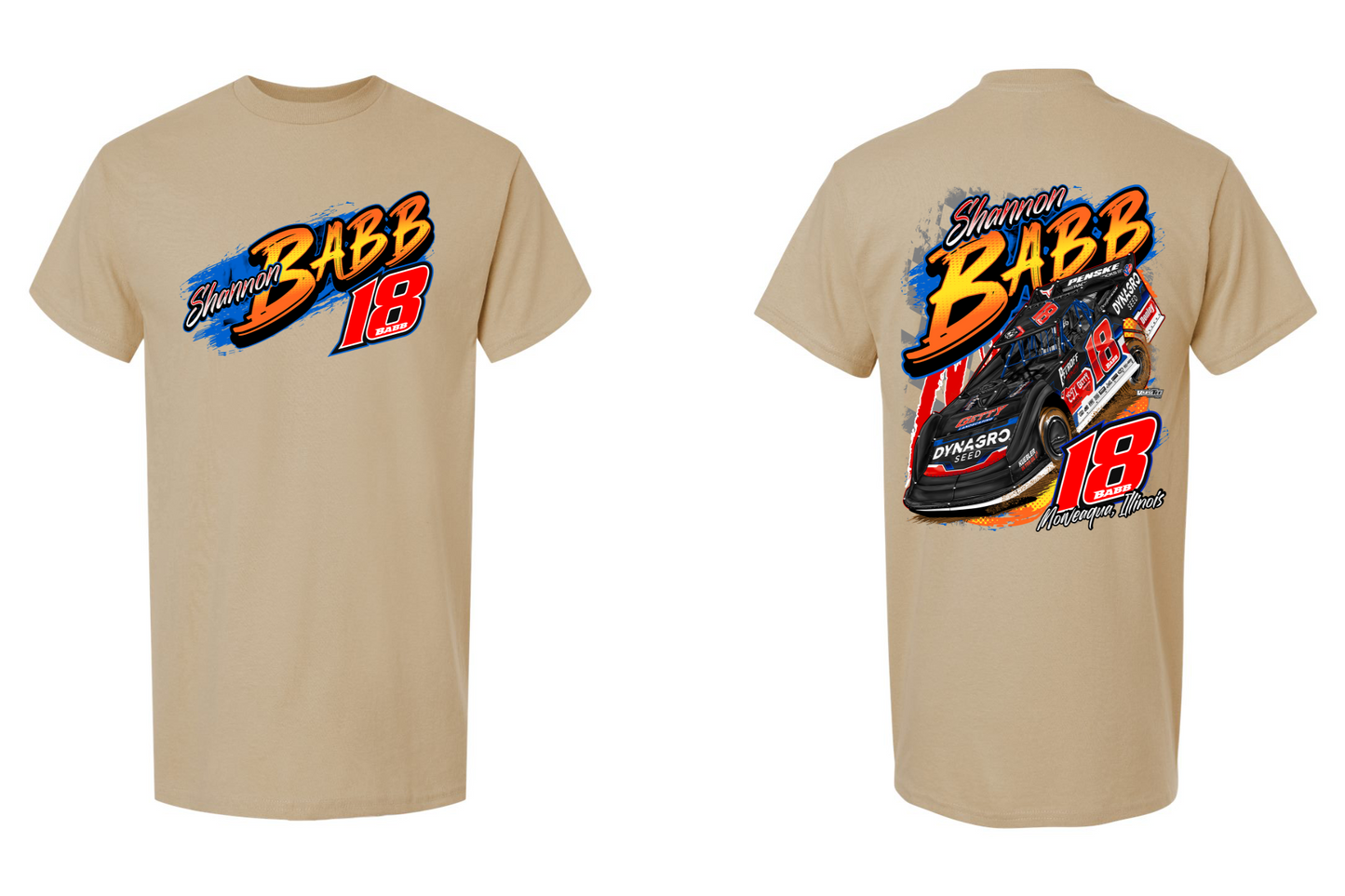 2025 Shannon Babb Short Sleeve T Shirt v1 (Tan)