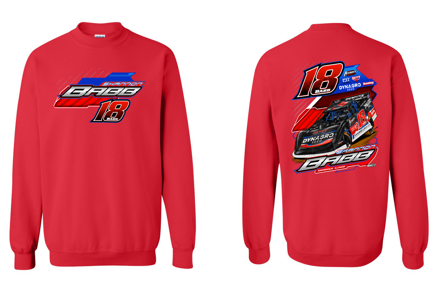 2025 Shannon Babb Crew Neck Sweat Shirt v2 (Red)