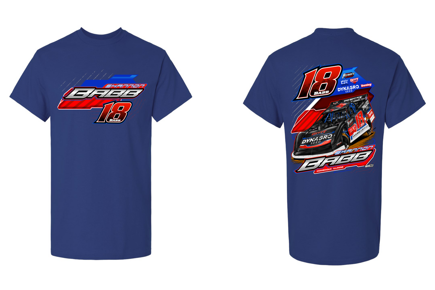 2025 Shannon Babb Short Sleeve T Shirt v2 (Metro Blue)