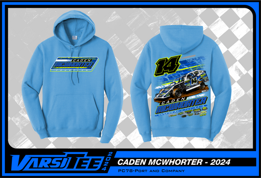 2024 Caden McWhorter Hooded Sweatshirt (Blue)