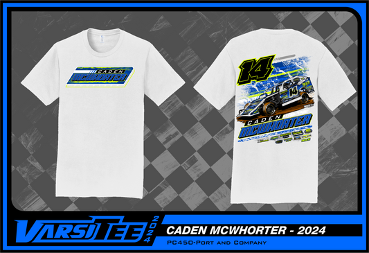 2024 Caden McWhorter Short Sleeve T Shirt (White)