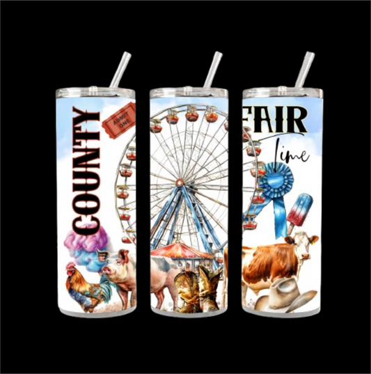 County Fair Time 20 oz Tumbler