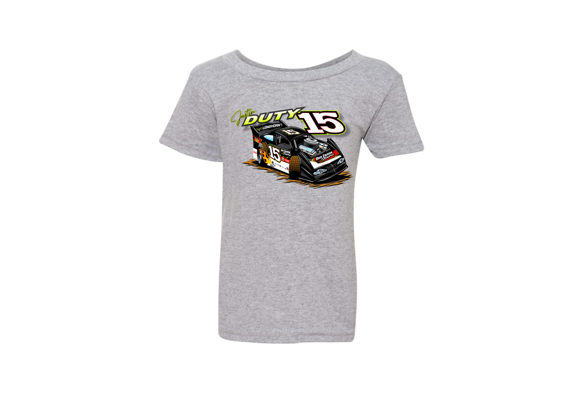 Justin Duty 2026 Toddler T -Shirt (Sport Gray)