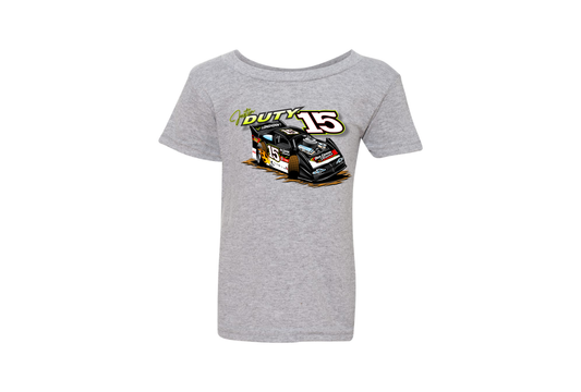 Justin Duty 2026 Toddler T -Shirt (Sport Gray)