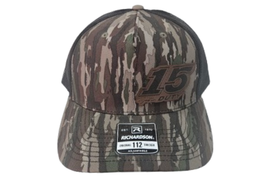 Justin Duty 2026 Hat (Camo Front / Black Back)