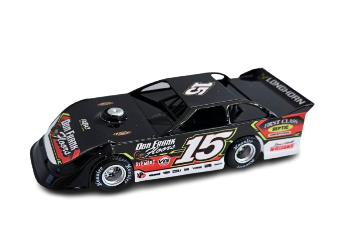 Justin Duty 2026 Pullback Car (1/32nd Scale)