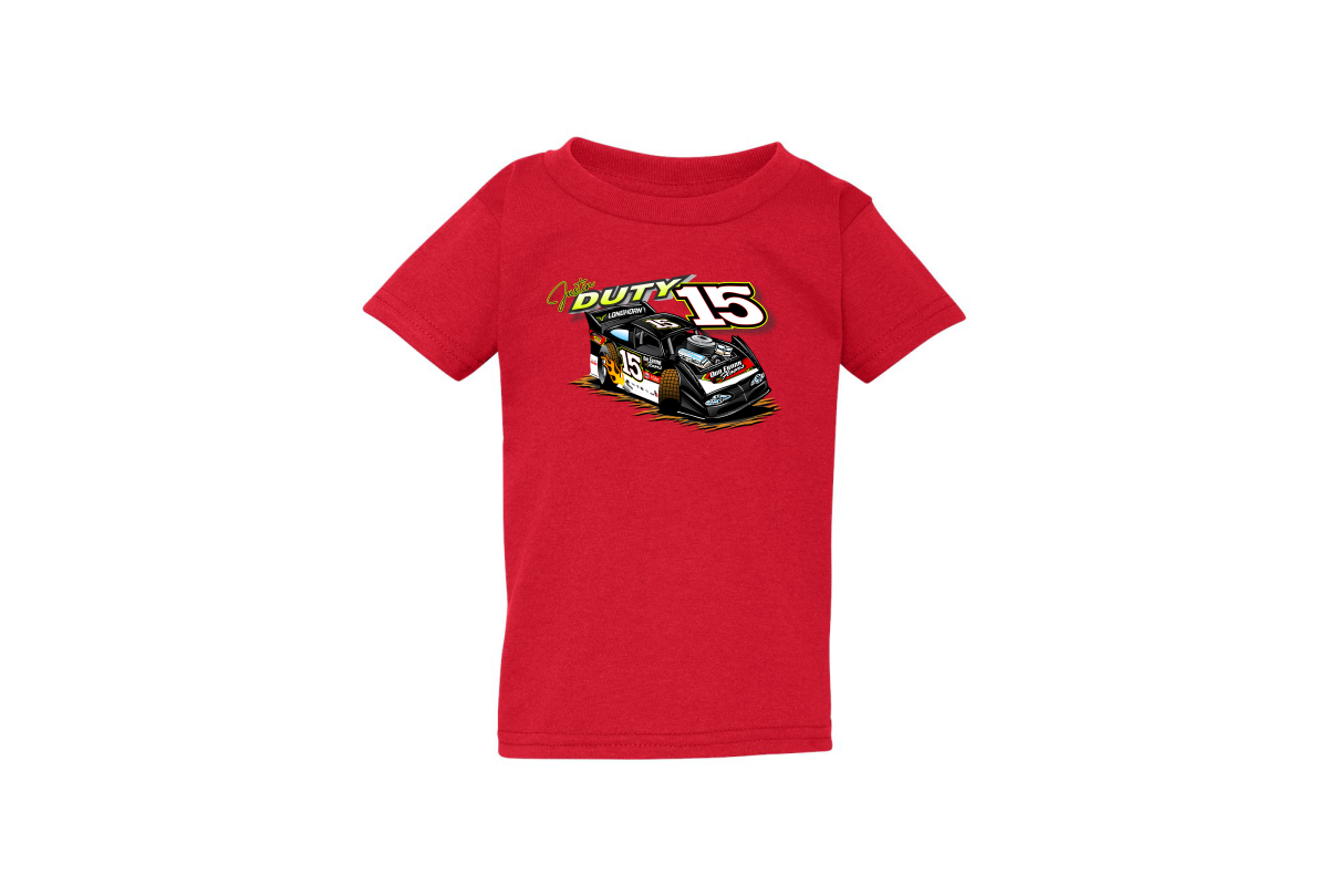 Justin Duty 2026 Toddler T -Shirt (Red)