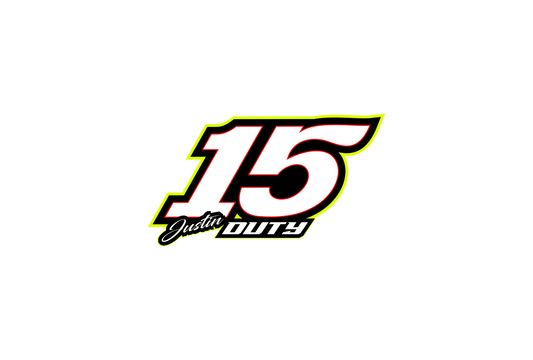 Justin Duty 2026 Window Decal