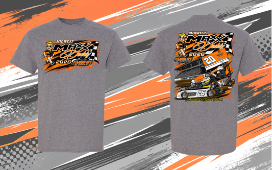 Pre Order 2026 Midwest Maxx Daddy T-Shirt (Graphite Heather)