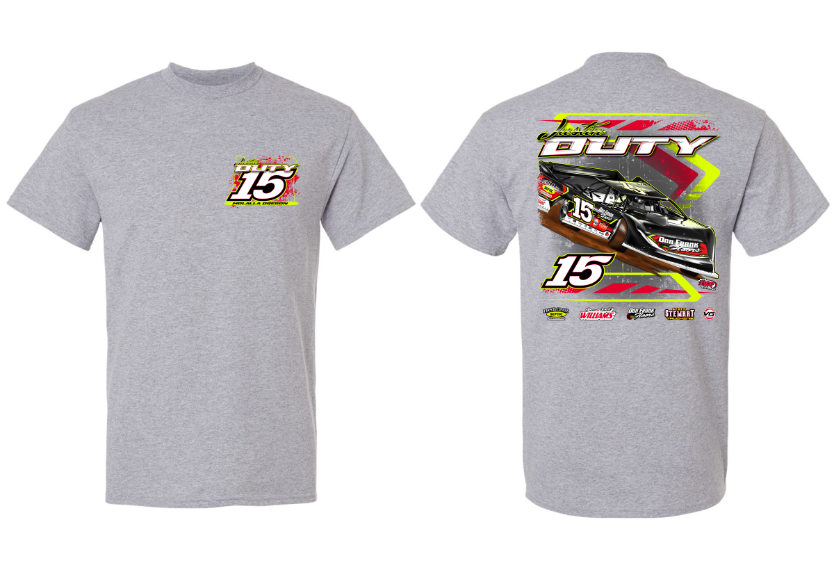 Justin Duty 2026 T -Shirt (Sport Gray)