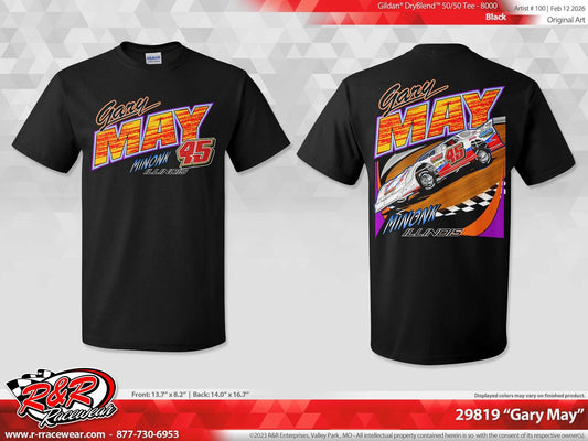 Gary May Vintage Reproduction T -Shirt (Black)