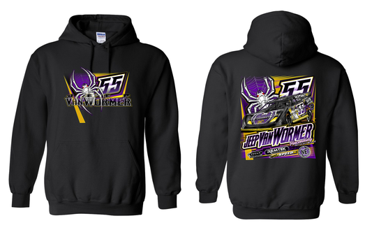 2025 Jeep Van Wormer Hoodie  (Black)