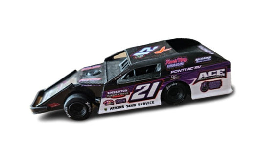 Lyndon Whitfill 2023 Modified Pull Back Die Cast Cars