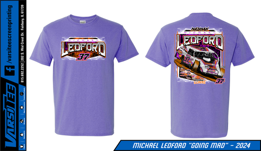 2024 Michael Ledford Short Sleeve T-Shirt (Violet)