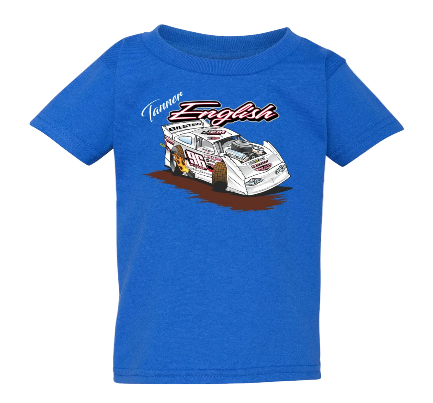 Tanner English 2026 Toddler T Shirt (Blue)
