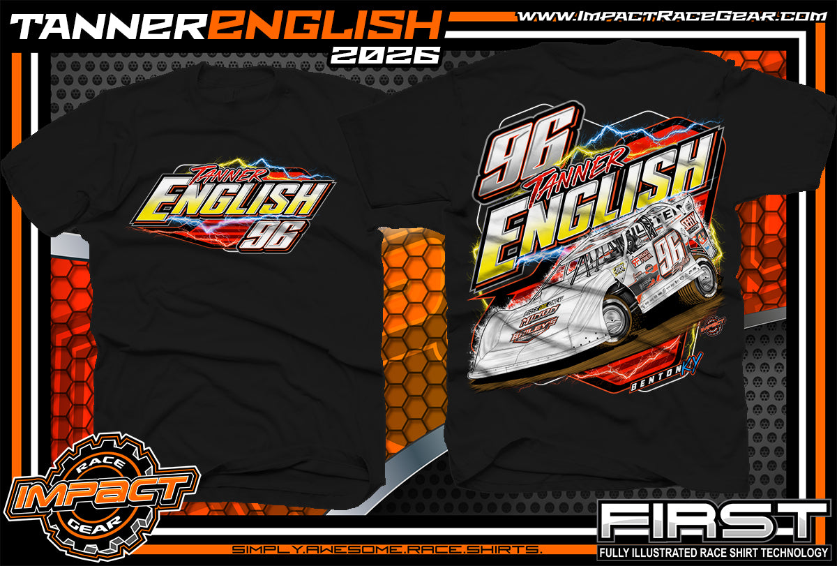 Tanner English 2026 T -Shirt (Black)
