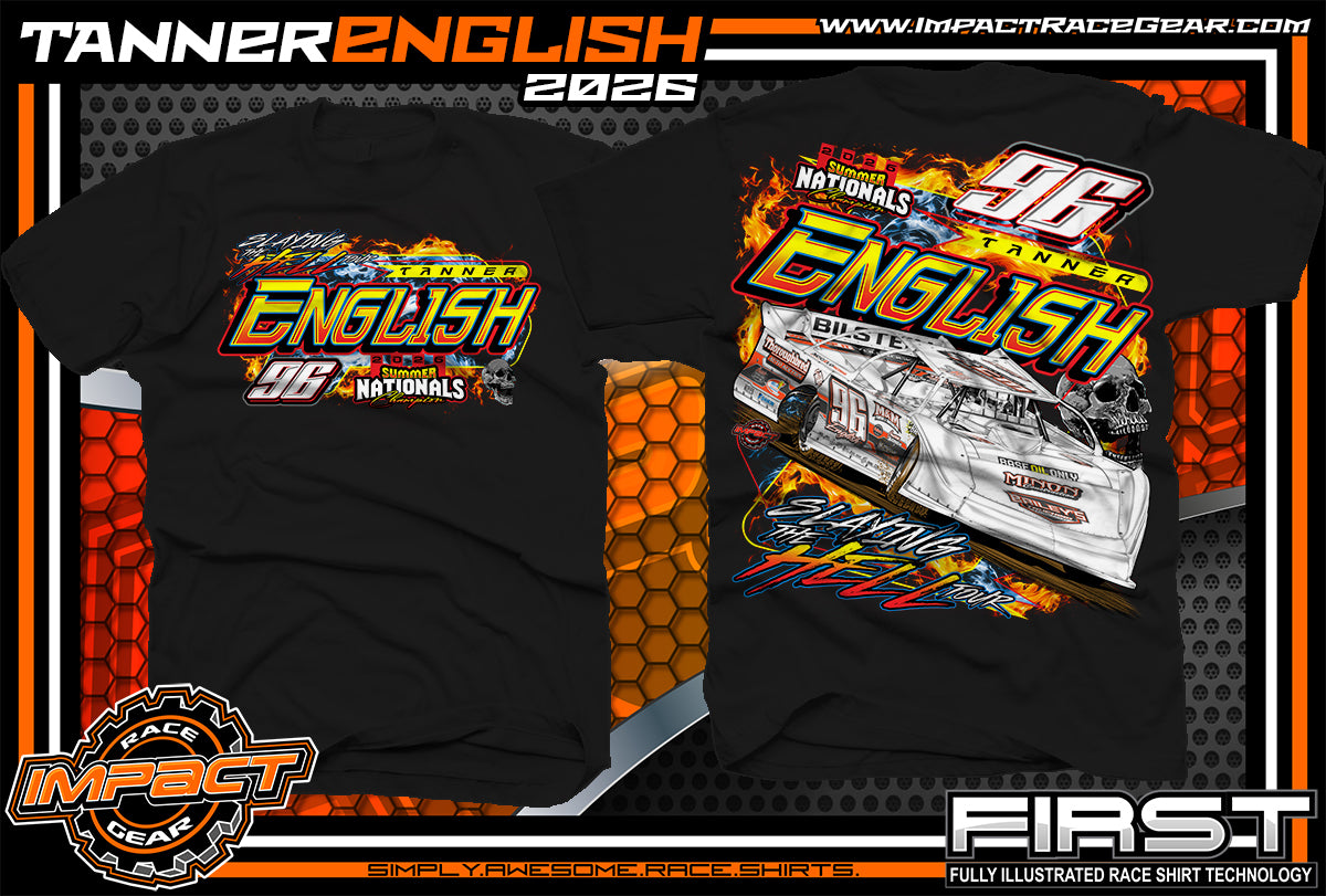 Tanner English 2026 Summernationals Champion T -Shirt (Black)