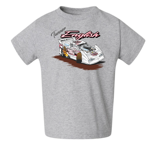 Tanner English 2026 Toddler T Shirt (Sport Gray)